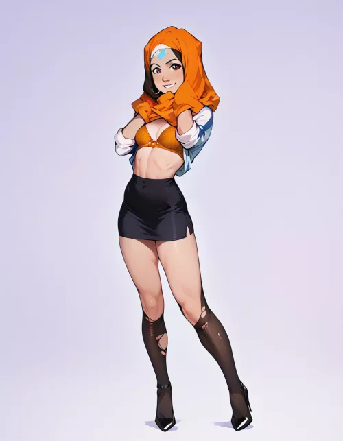 Hijabi secretary jinora 