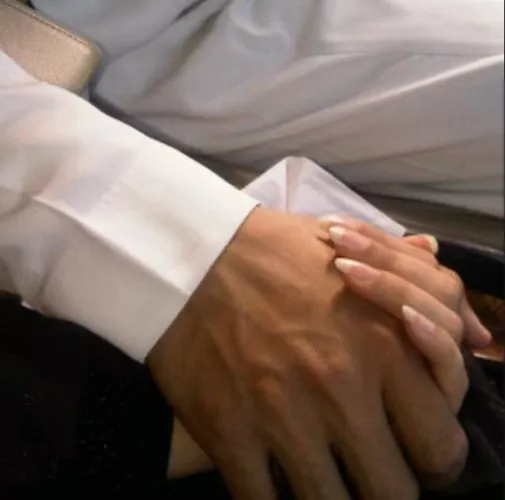 Holding hands makes me feel very safe and secure. ꒰ ៸៸ ◜ ◝ ៸៸ ꒱