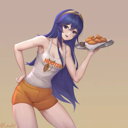 Hooters Lucina (commission by LesuArt on Twitter)