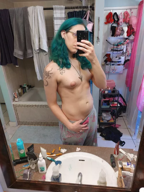 Hormones gave me great tits and a hot body!!