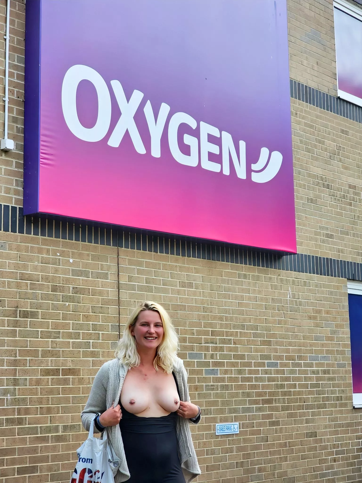 How many times do you think my tits fell out at the trampoline park?