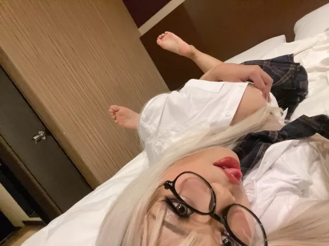 I love how you blush when I tease you