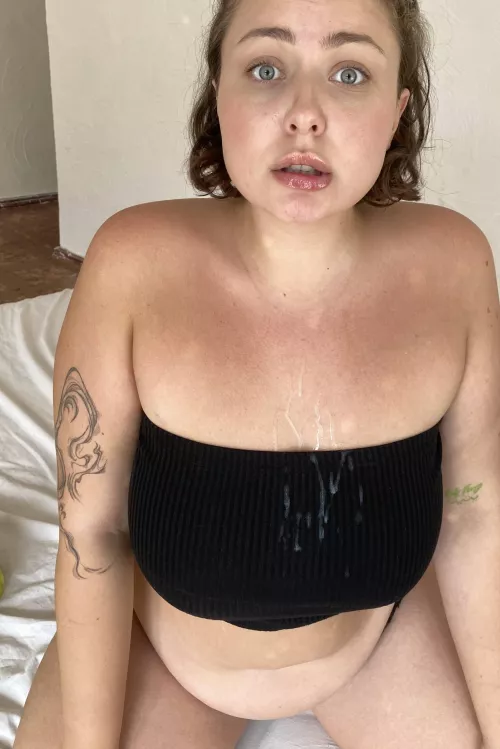 I love the feeling of cum dripping down me