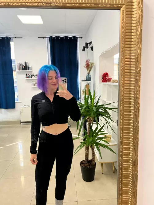 I want to show you me new hairstyle