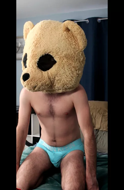 I'm always feeling like a good boy in my blue briefs😇