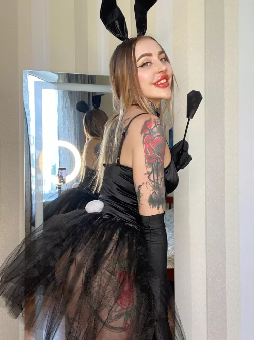 I'm getting exited that I can be your bunny