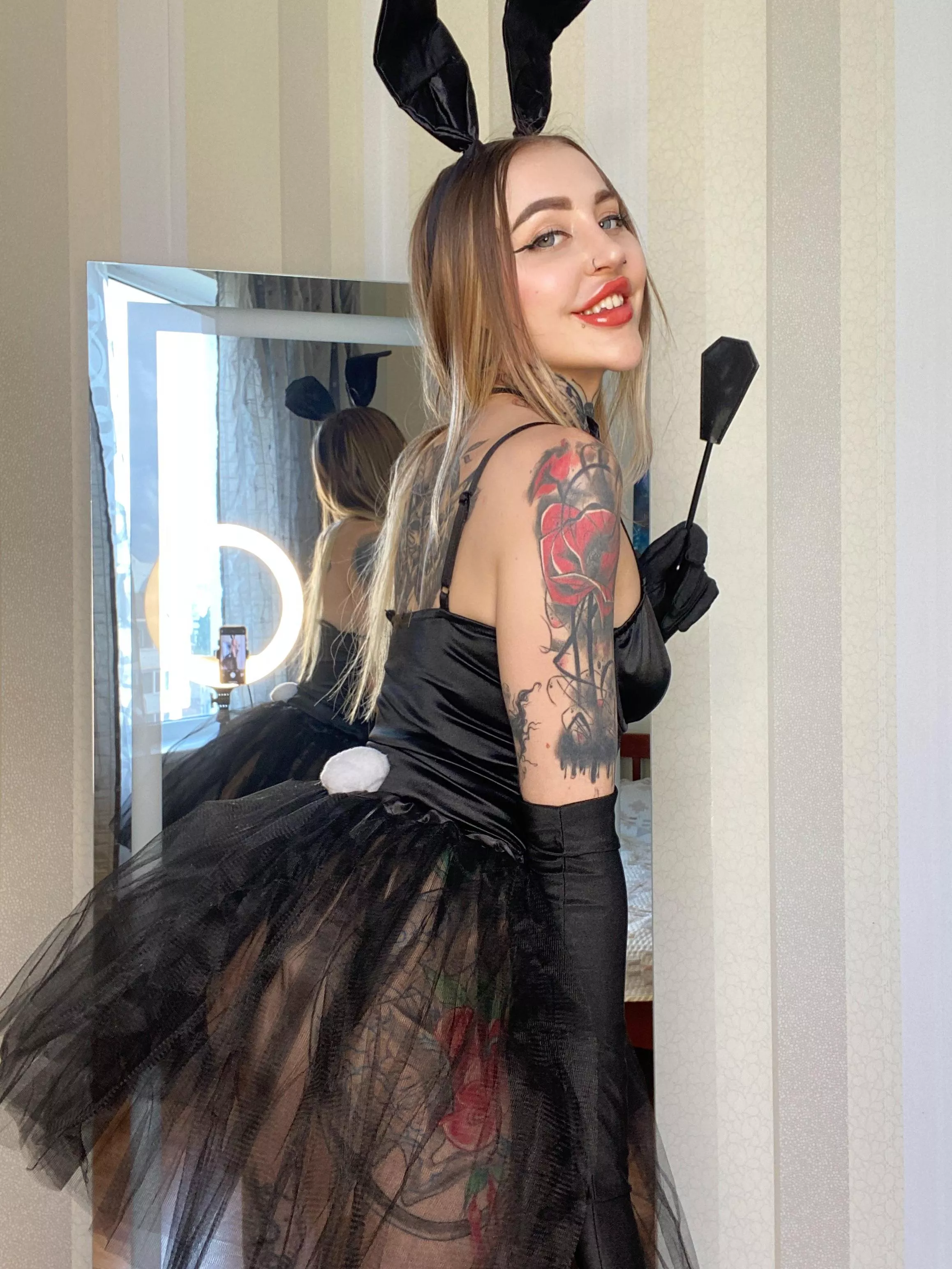 I'm getting exited that I can be your bunny