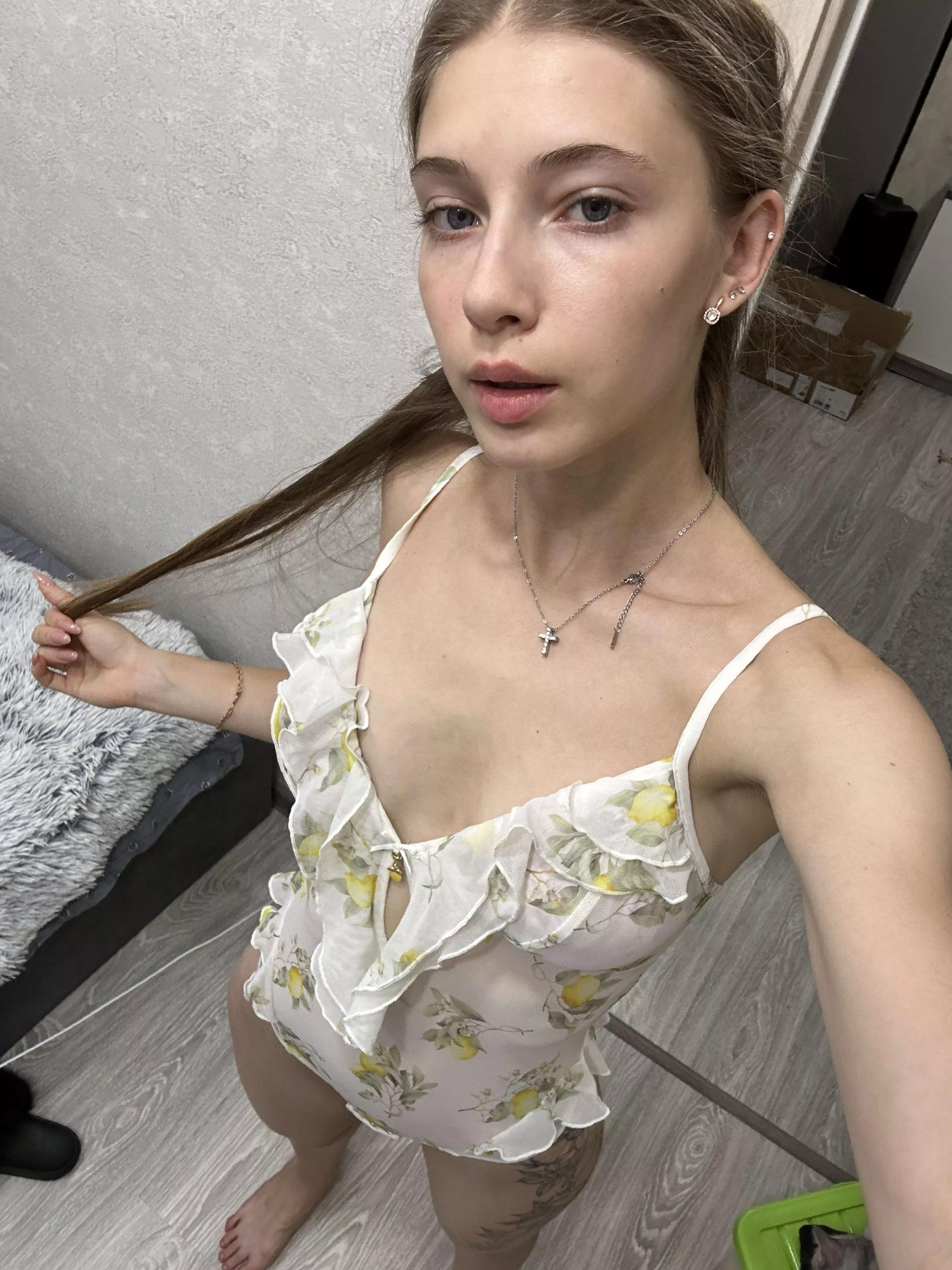 Im sensual in my favorite lingerie