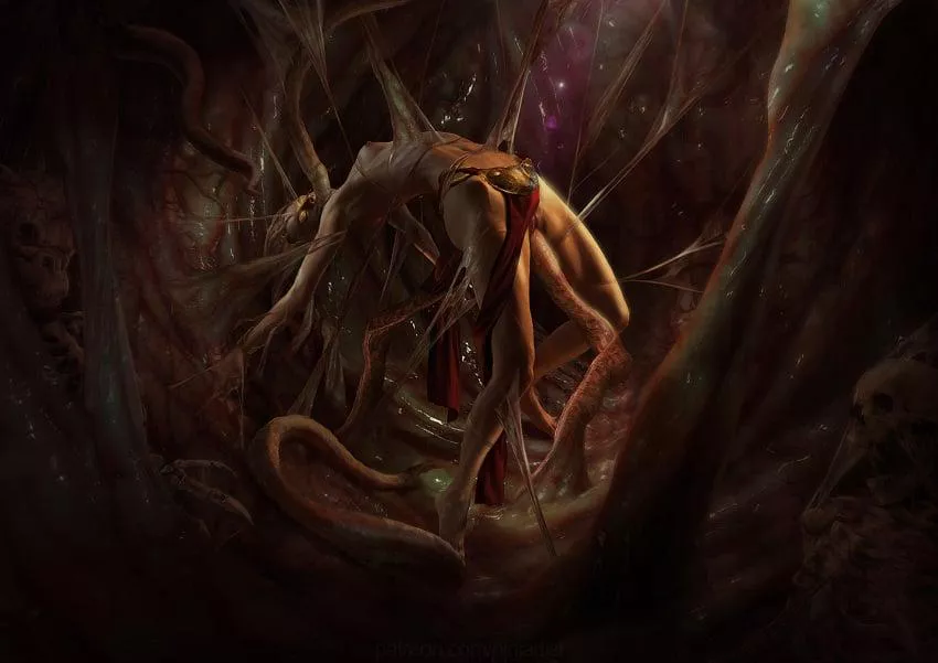 In the almighty sarlacc (ninjartist)