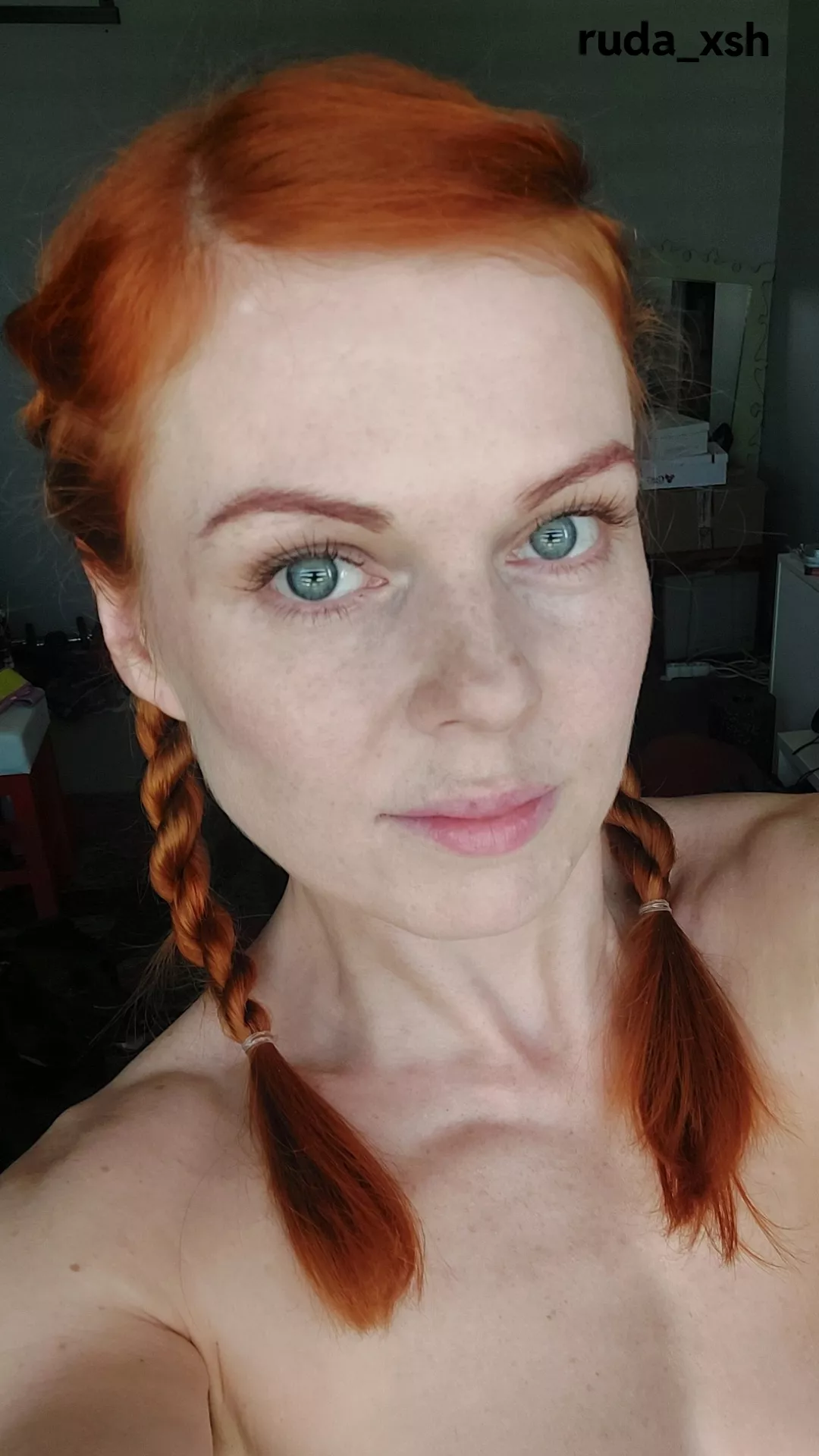 [IRTR] My favorite freckle is the one on my lip.