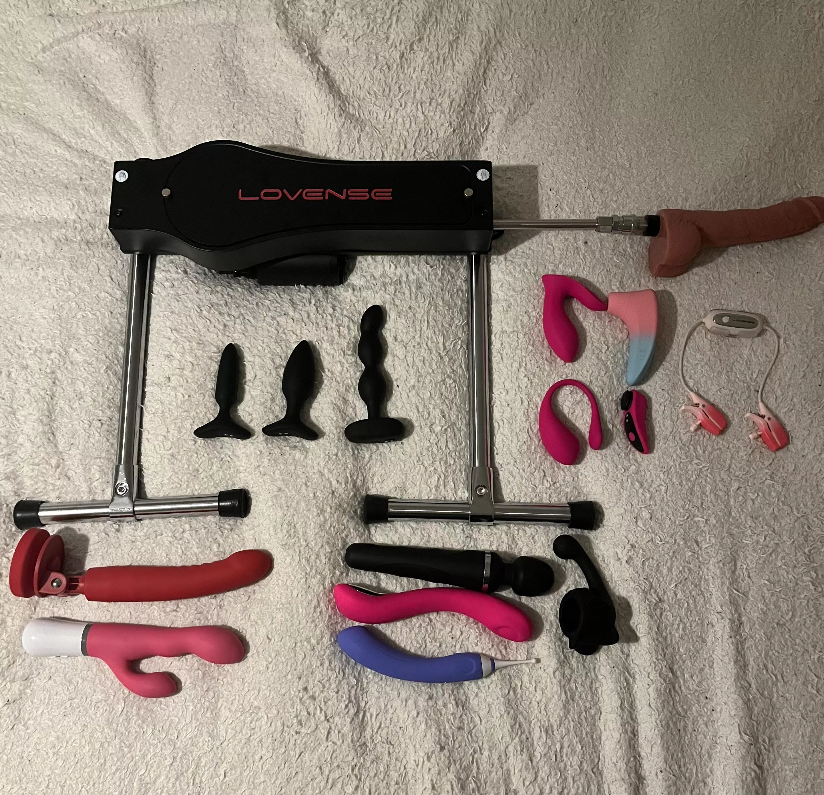 Just my Lovense toys…