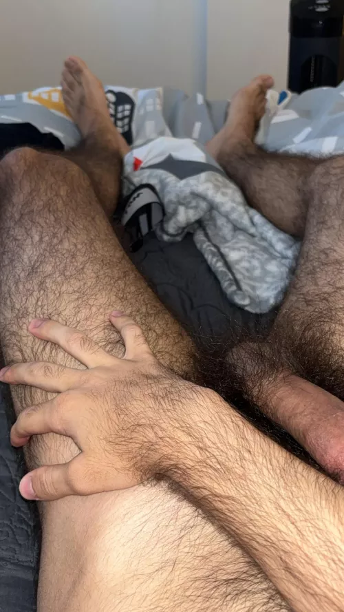 just rub and massage them please