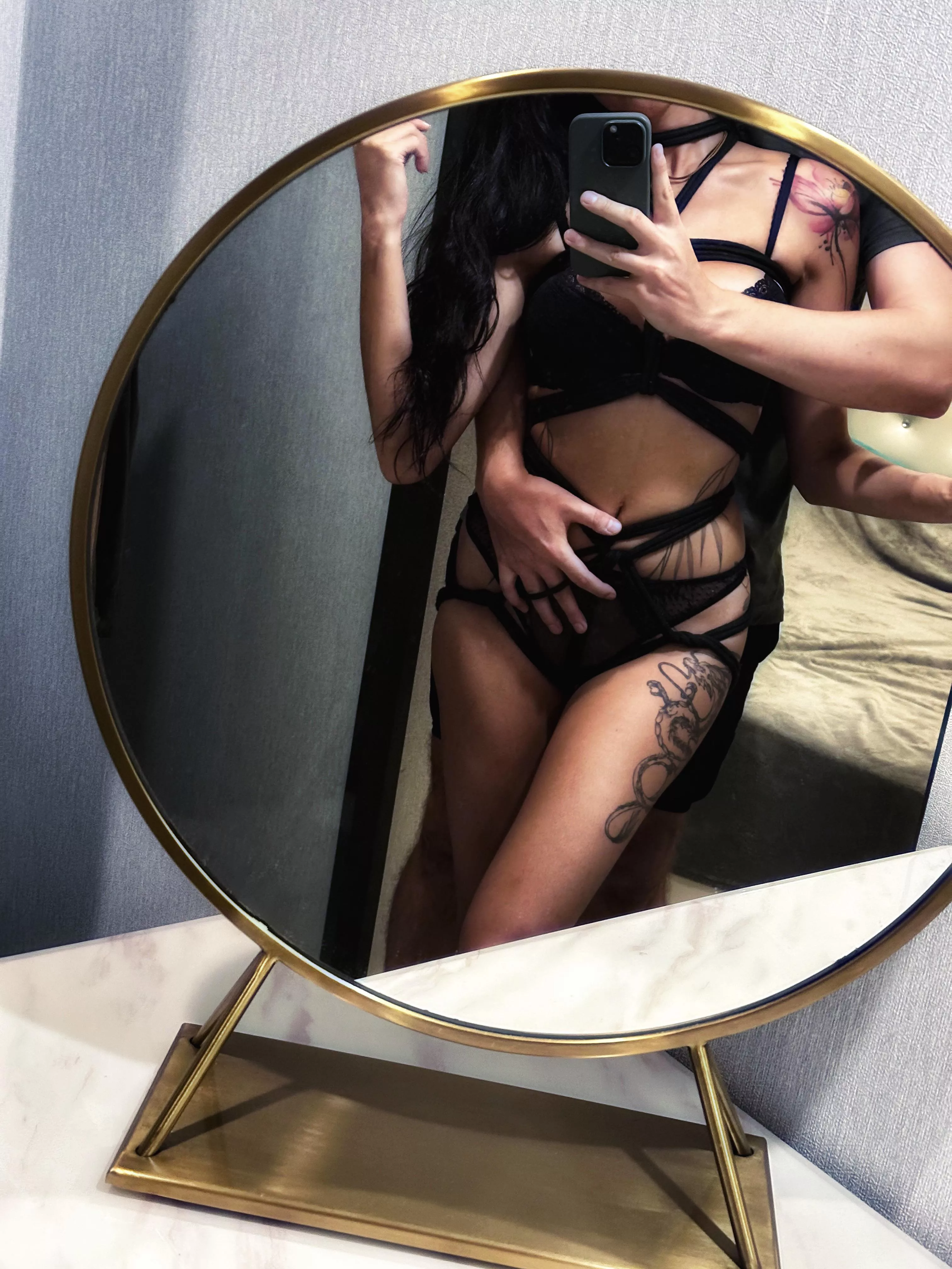 Just started practicing Shibari☺️