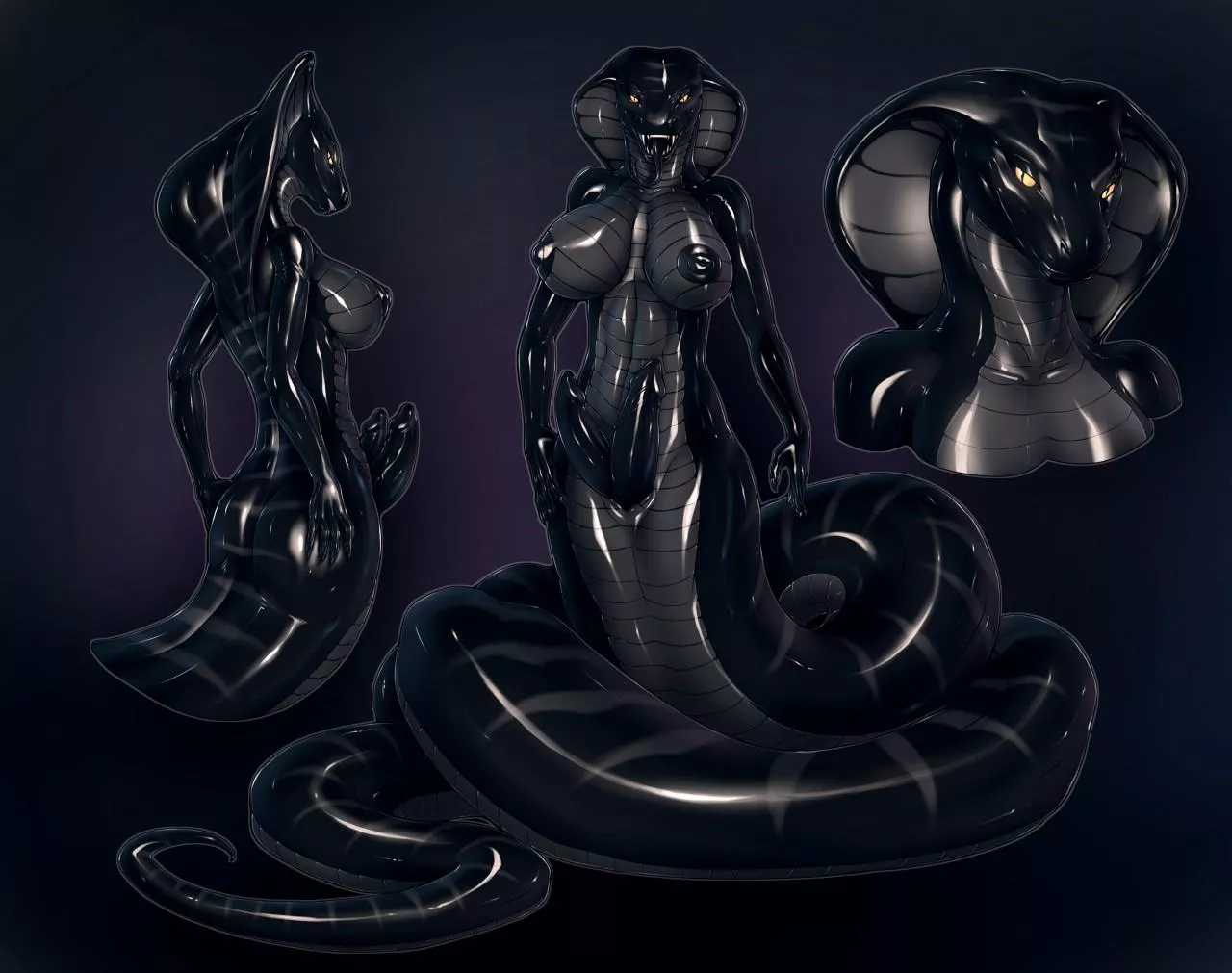 Latex Naga by LatexShiftingVixen