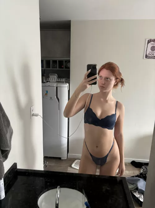 Lingerie goals: tempt and tease.