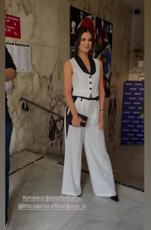 Little caprice in Prague for premiere in czech television series #Sexoclock first time on TV series x thanks for the correction capricepromo x 😉