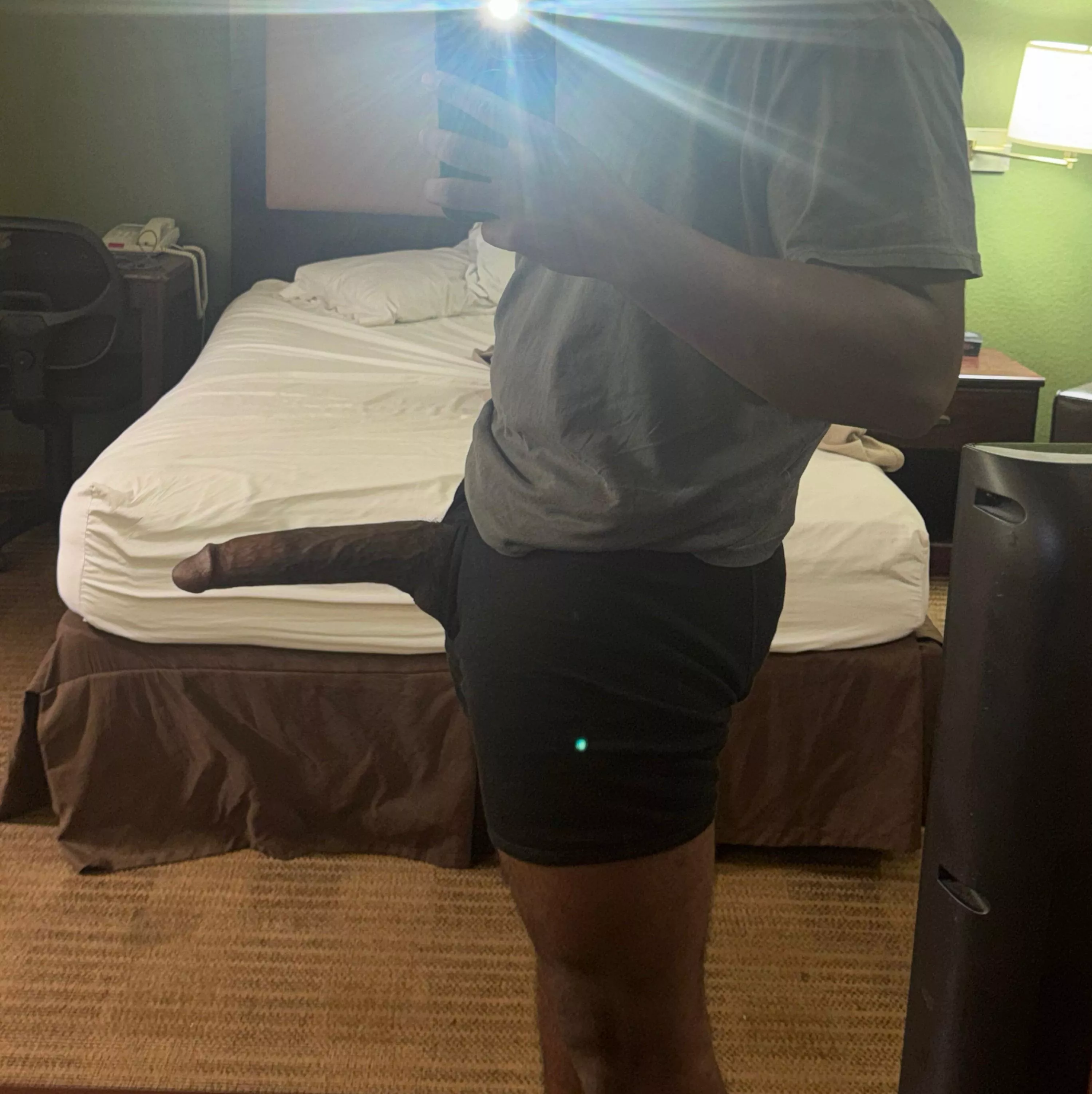 Looks like we’re roommates. I walk around in my boxers hope thts coo with you. 