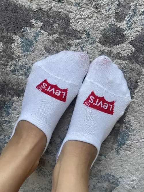 Loving my white ankle socks