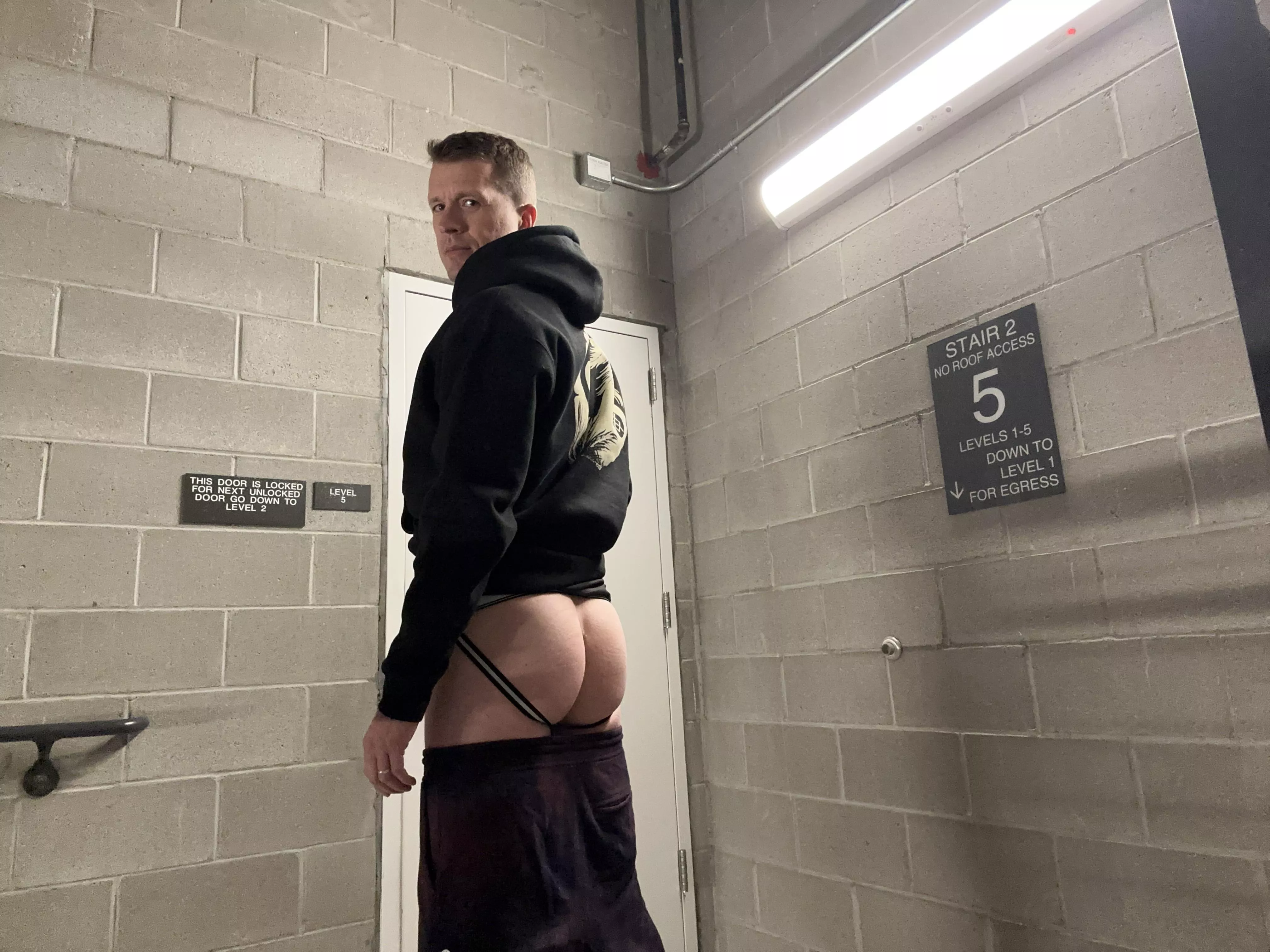 Meet me in gym stairwell?