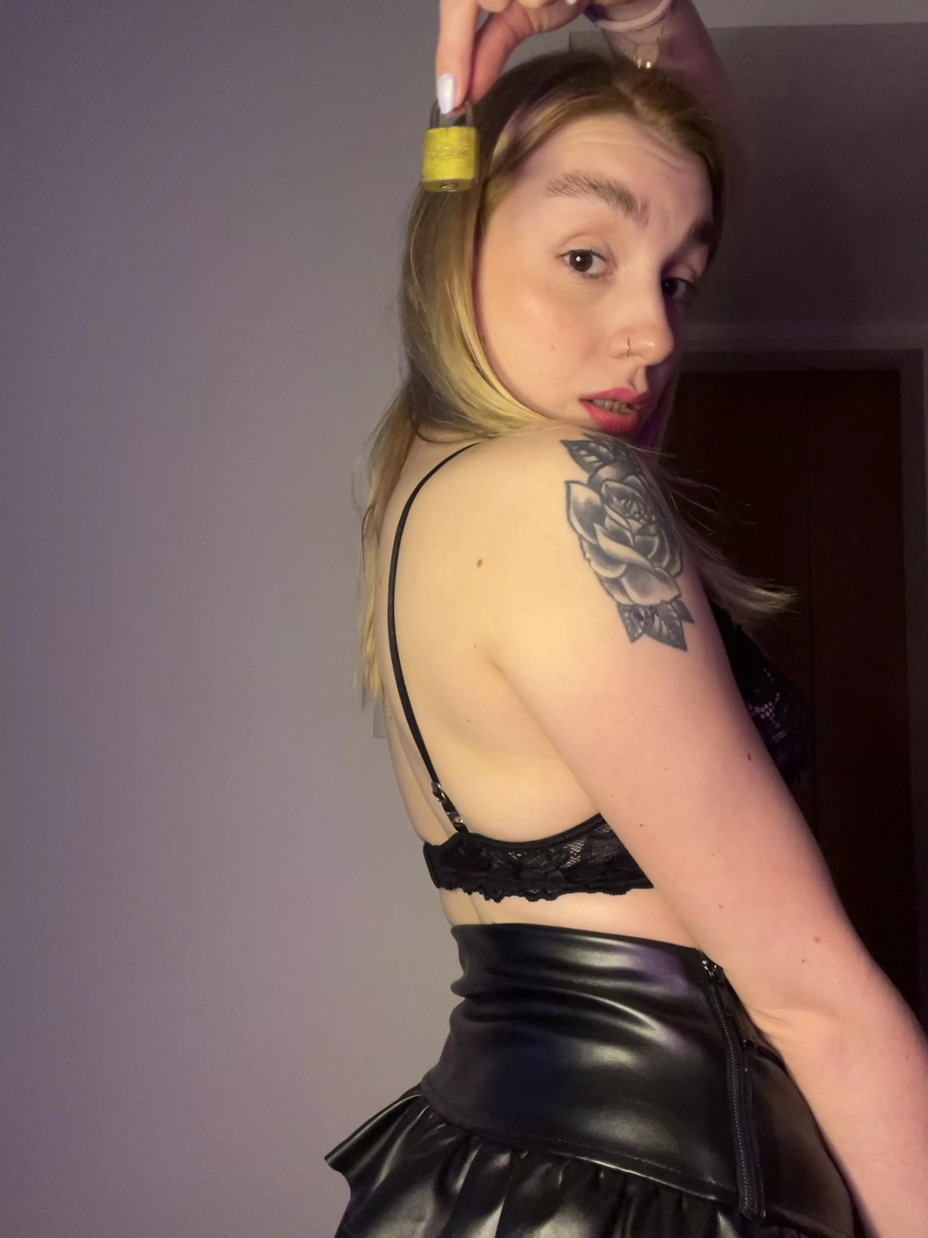 My cage is waiting for a new mini cock to lock up! Do you want it to be yours?