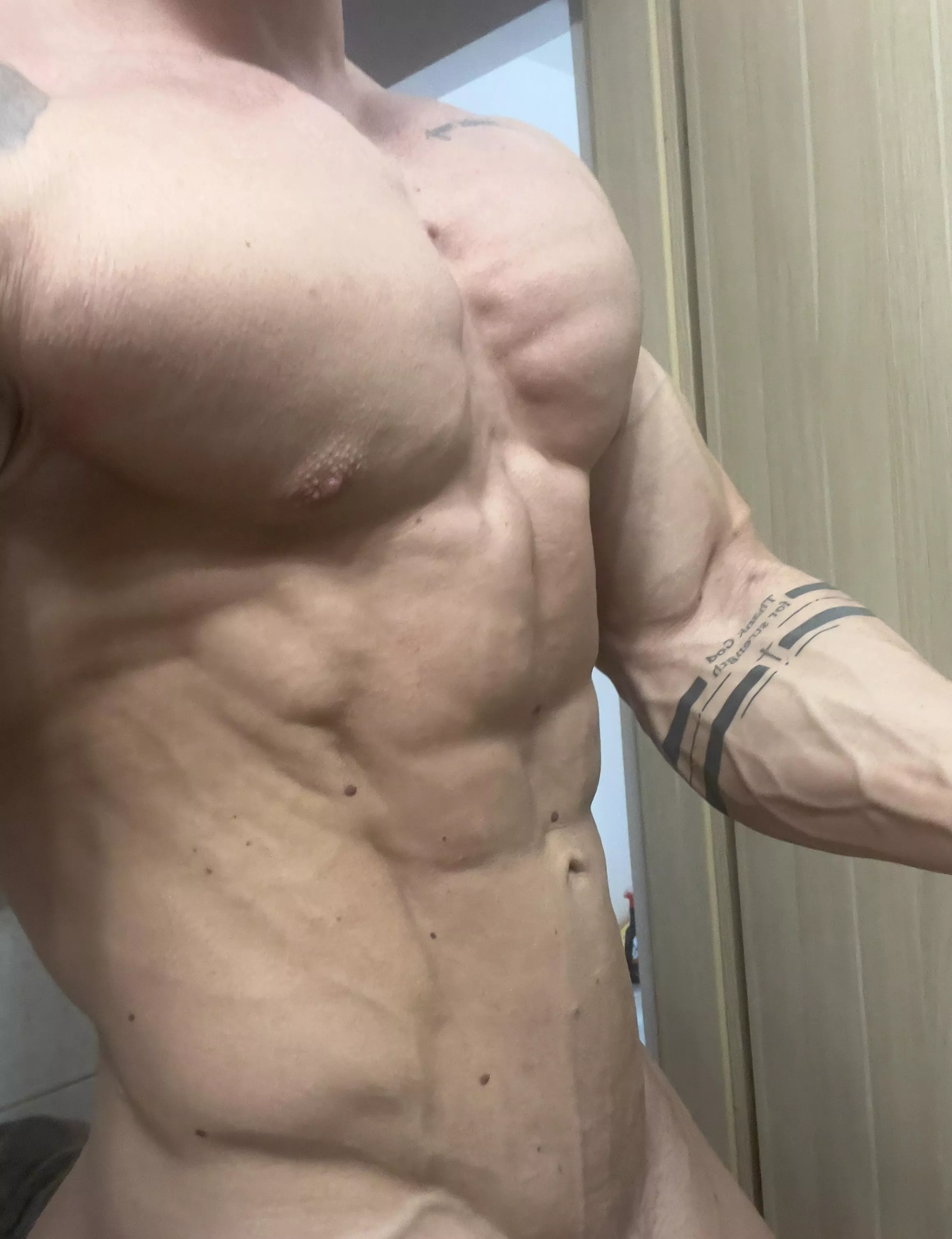 My definition of being shredded.