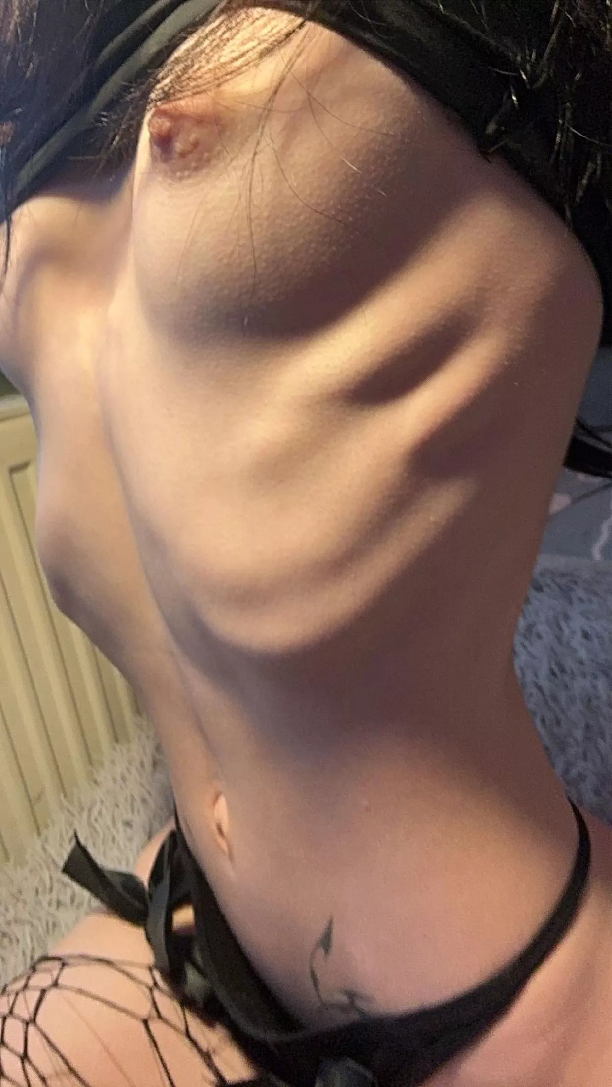 My ribcage adds an edge to my hot, confident vibe