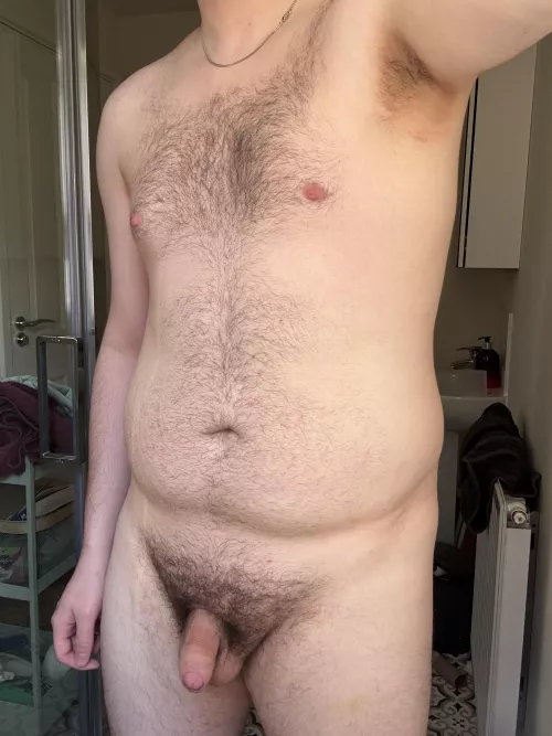 My softie looks good this morning. 