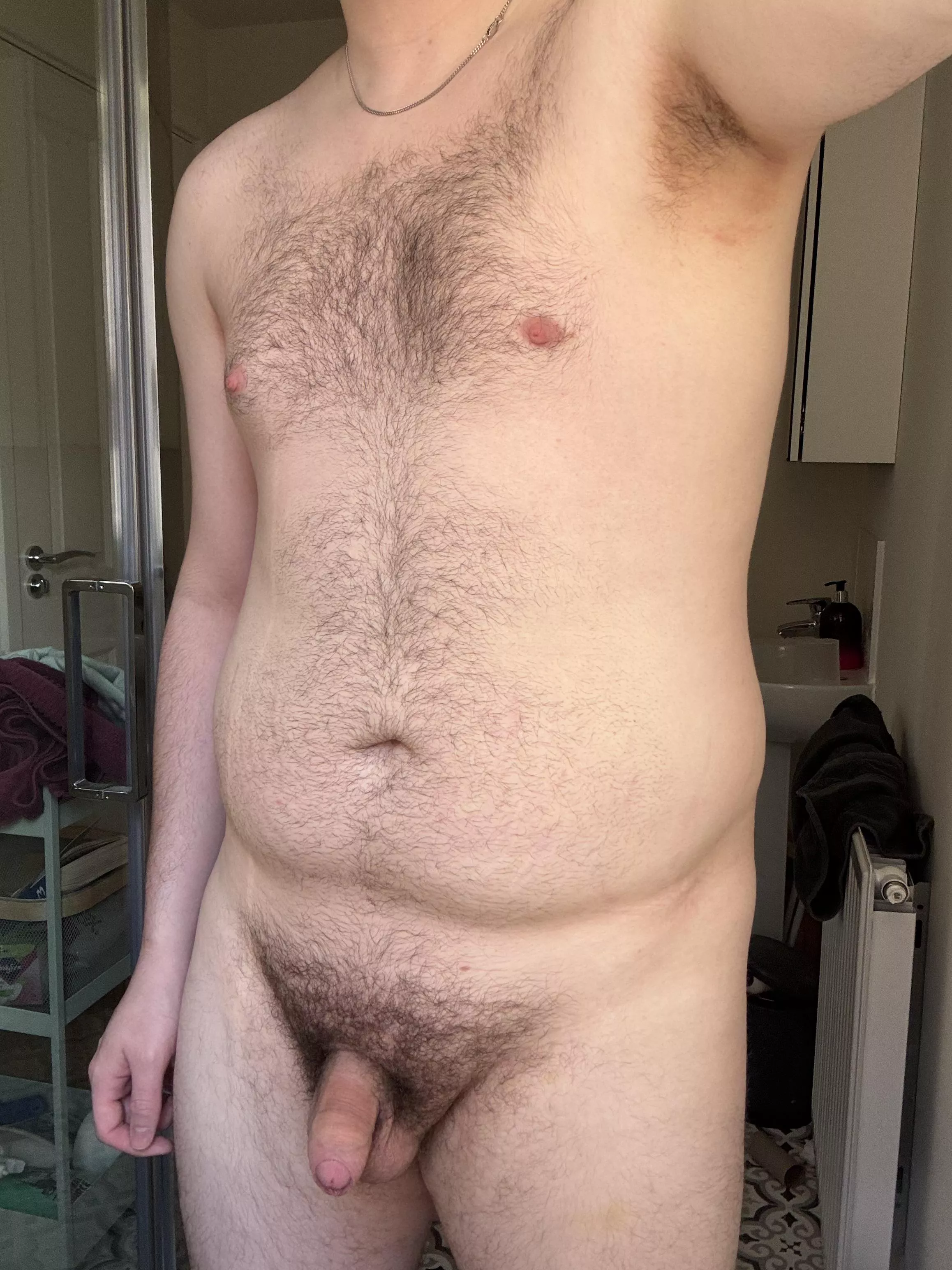 My softie looks good this morning. 