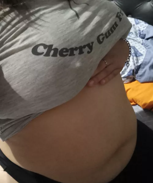 My tummy is the cutest