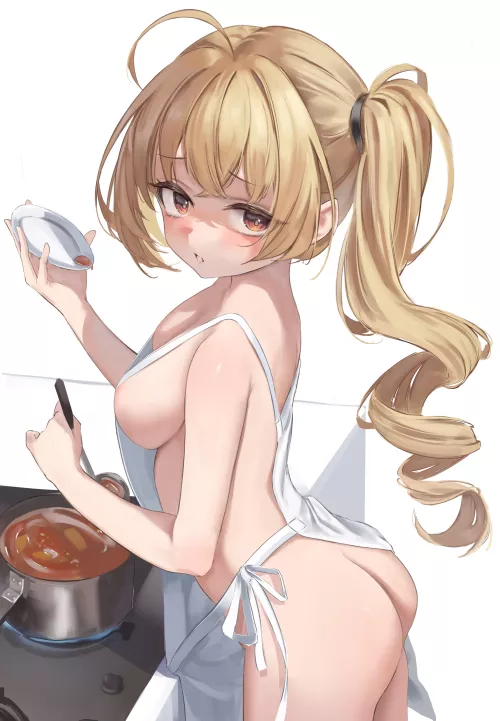 naked apron Lucy