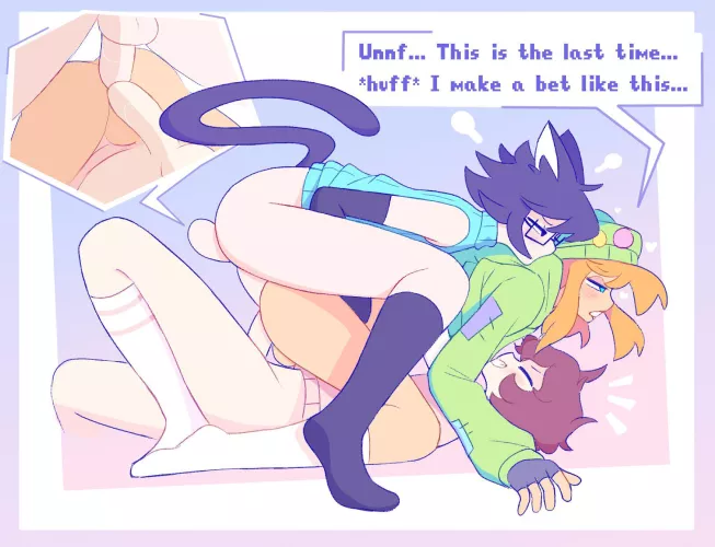 Now I know why to be careful making bets with femboy~