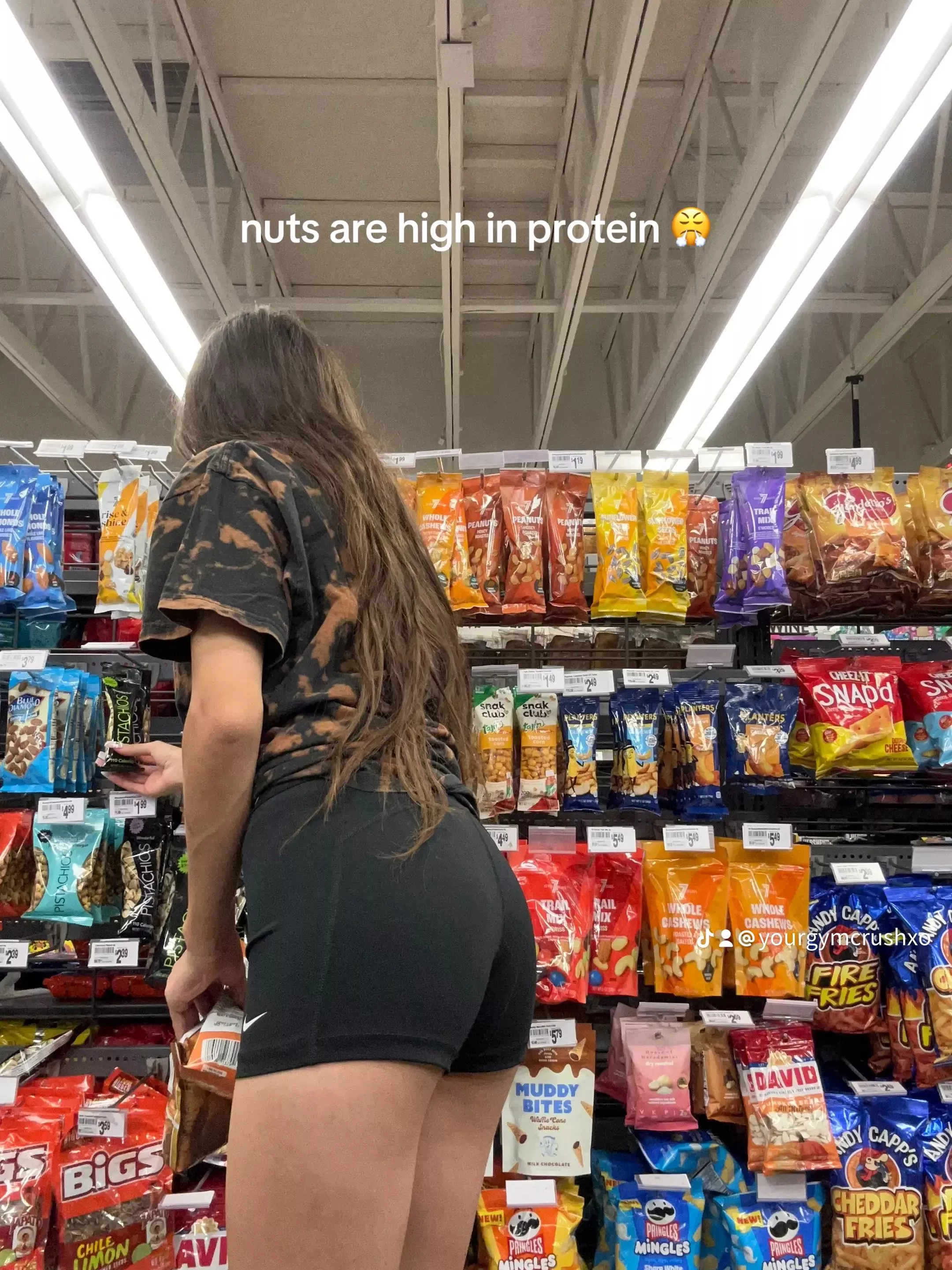 Nuts are high in protein hehe 💕🙈