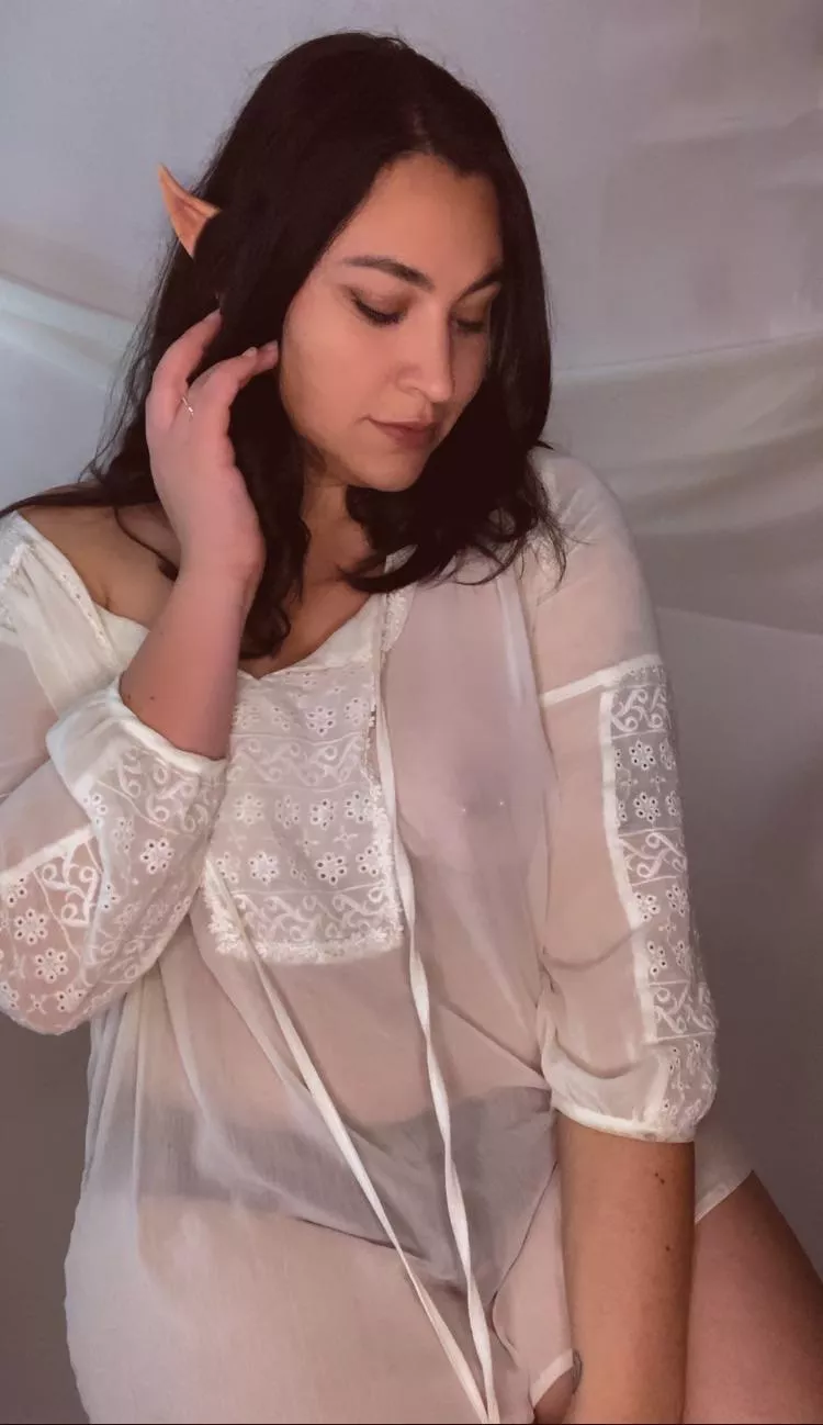 Pierced elf is very shy. ✨