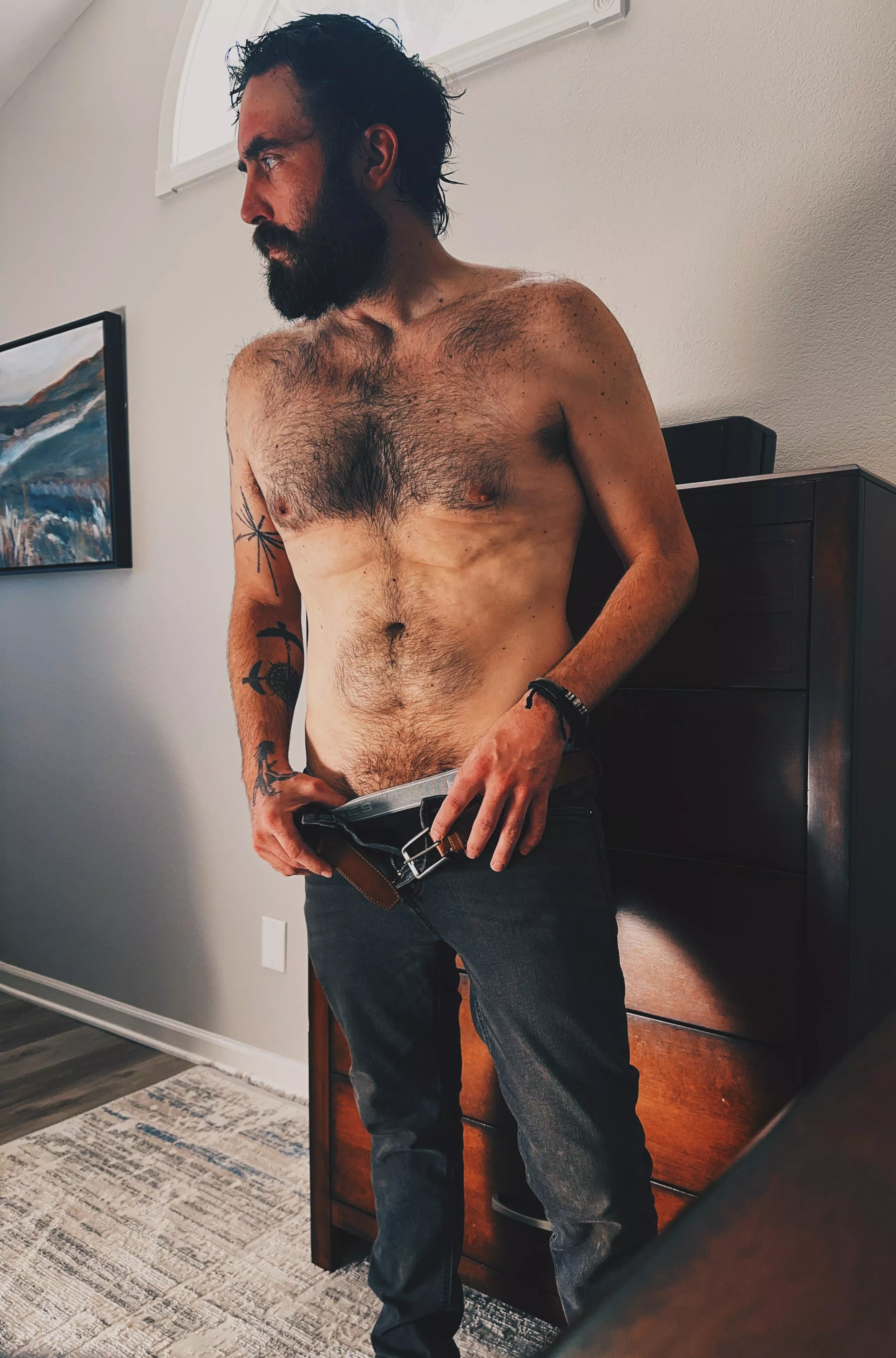 Post shower wet hair and feels… 