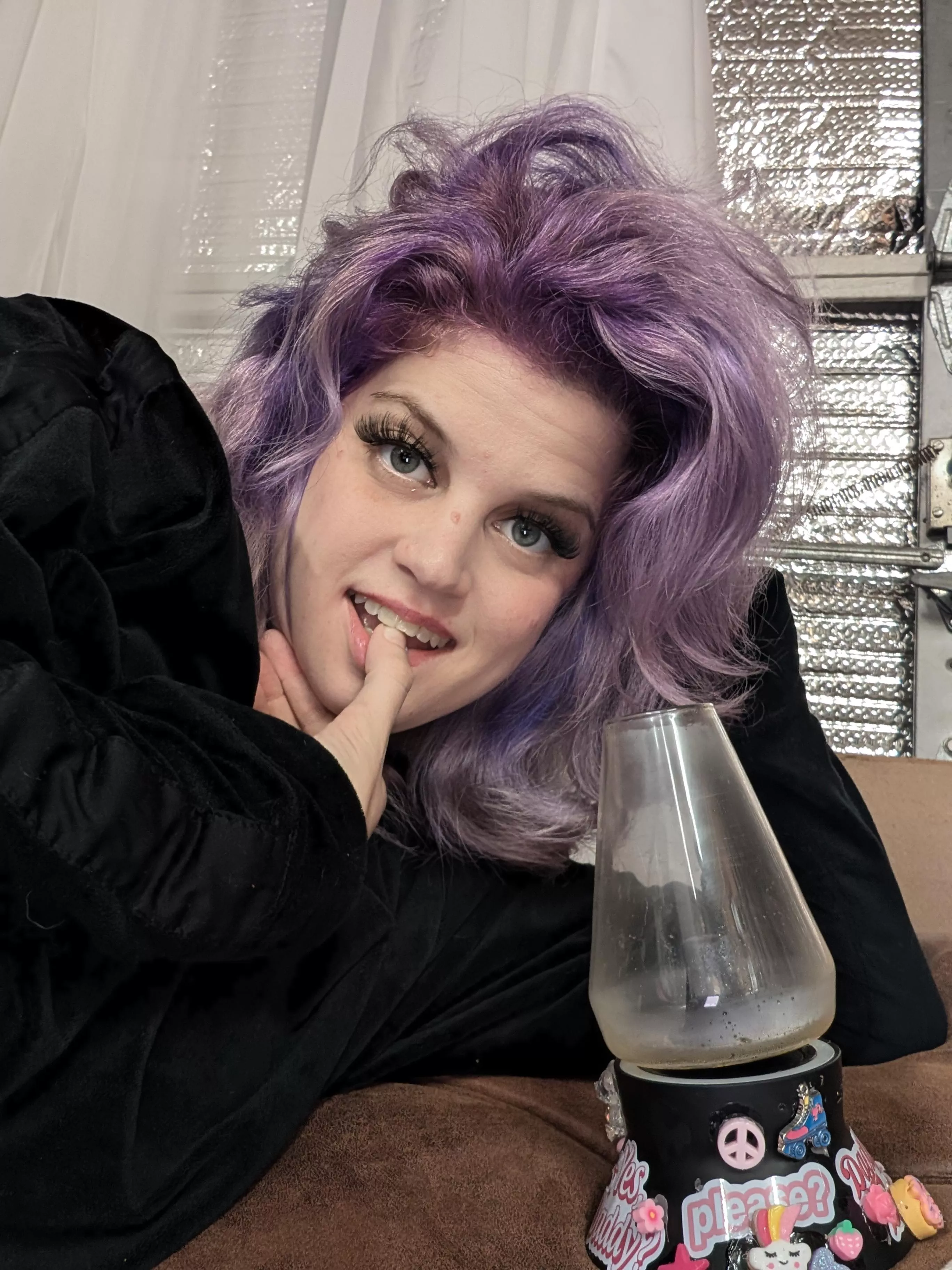 Purple hair don't care. 