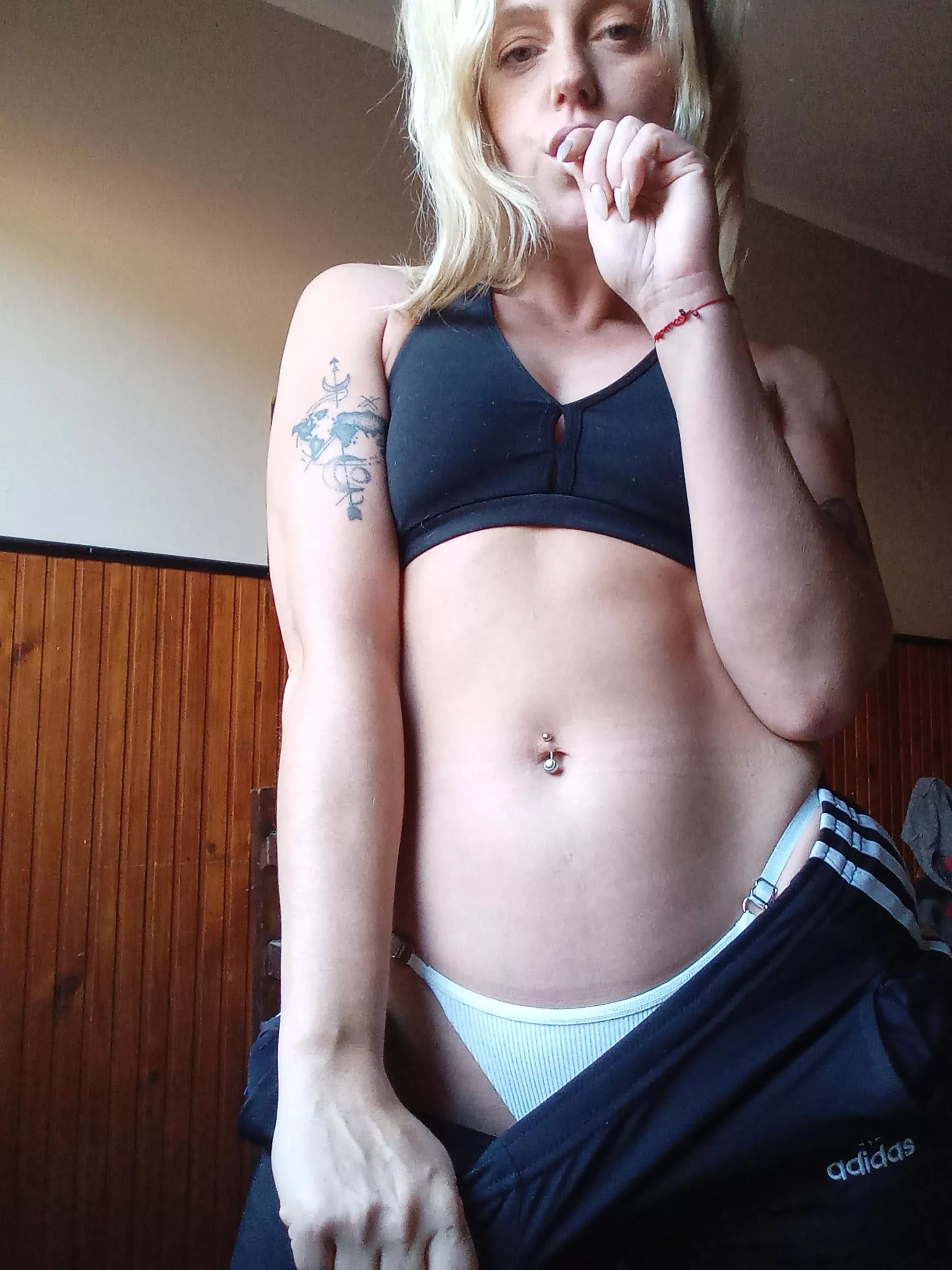 put your nose in my belly button 