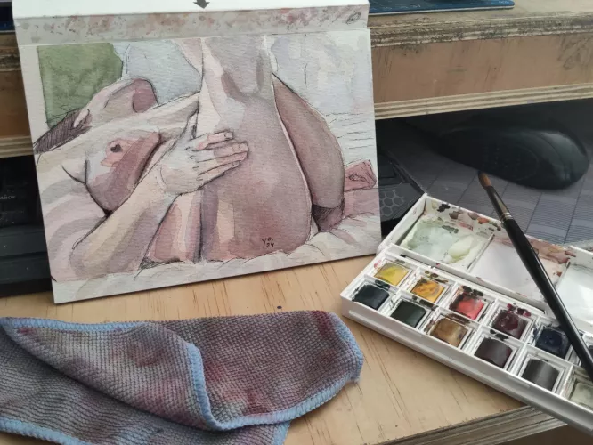 Quick sketch_watercolor