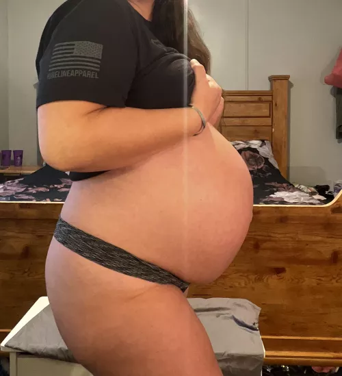 Ready to pop! What day do you think?