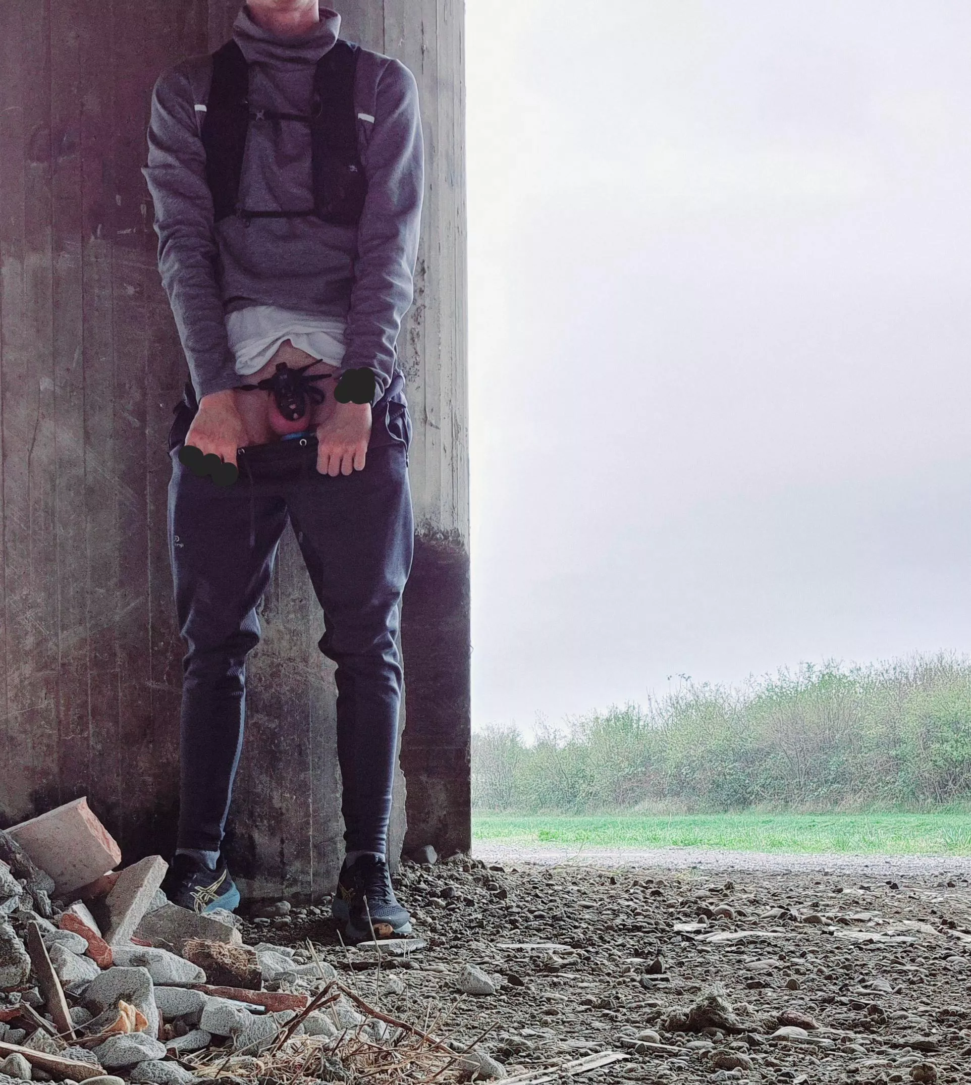 Running feels good when sweat lubricates around your cage