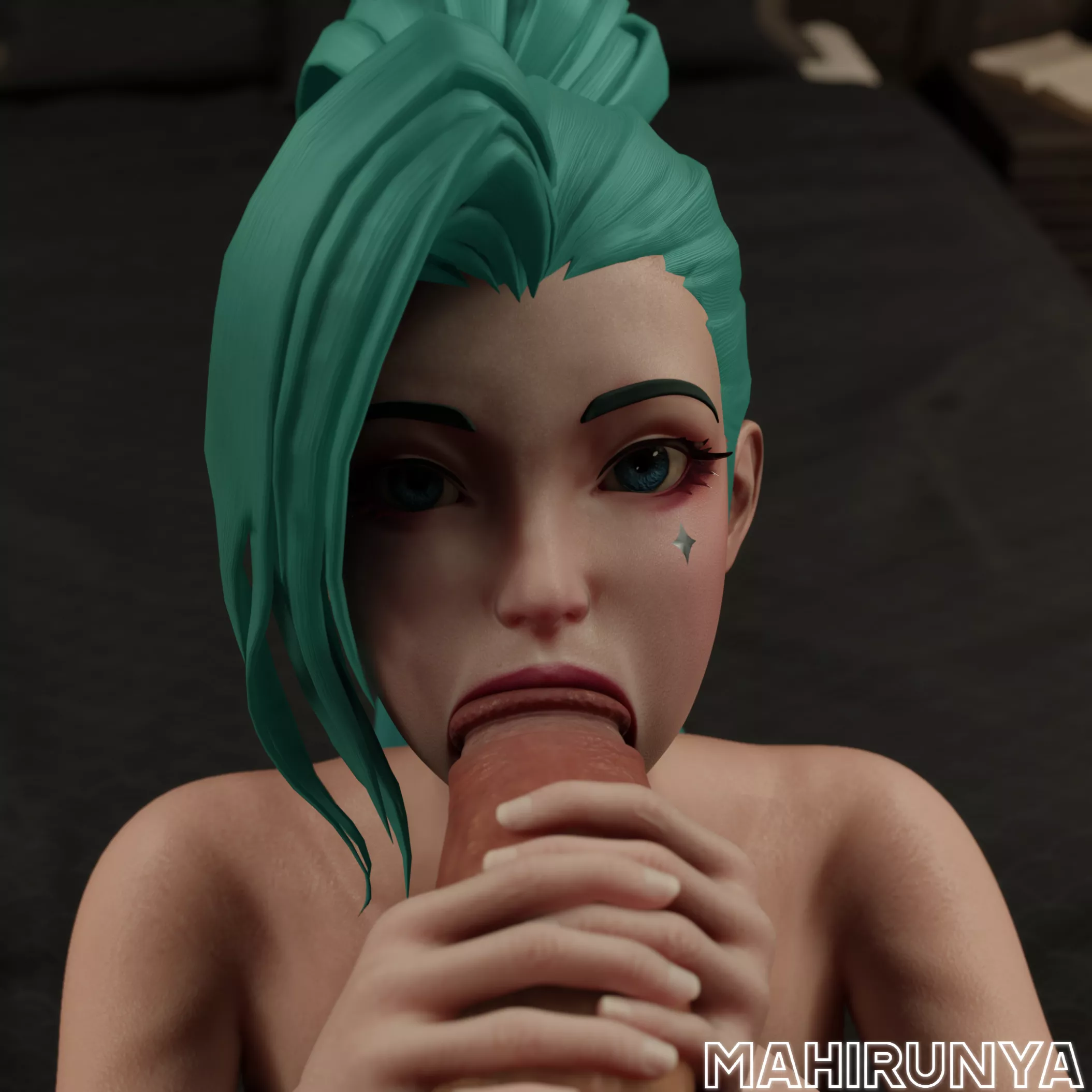 👅Seraphine sucking (Mahirunya)