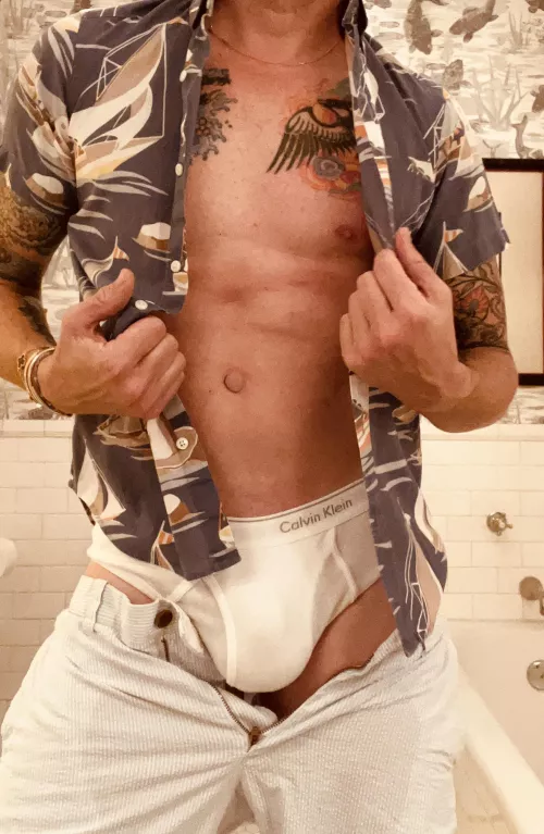 Serving up some yacht rock, white briefs.  ;-)