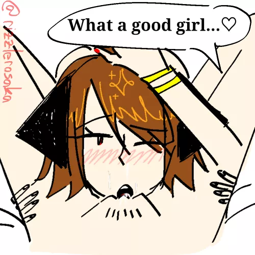 submissively eating pussy >:3