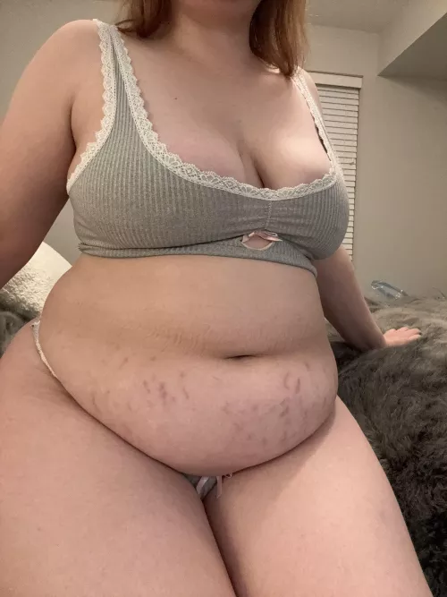 The biggest I’ve ever been and I love it