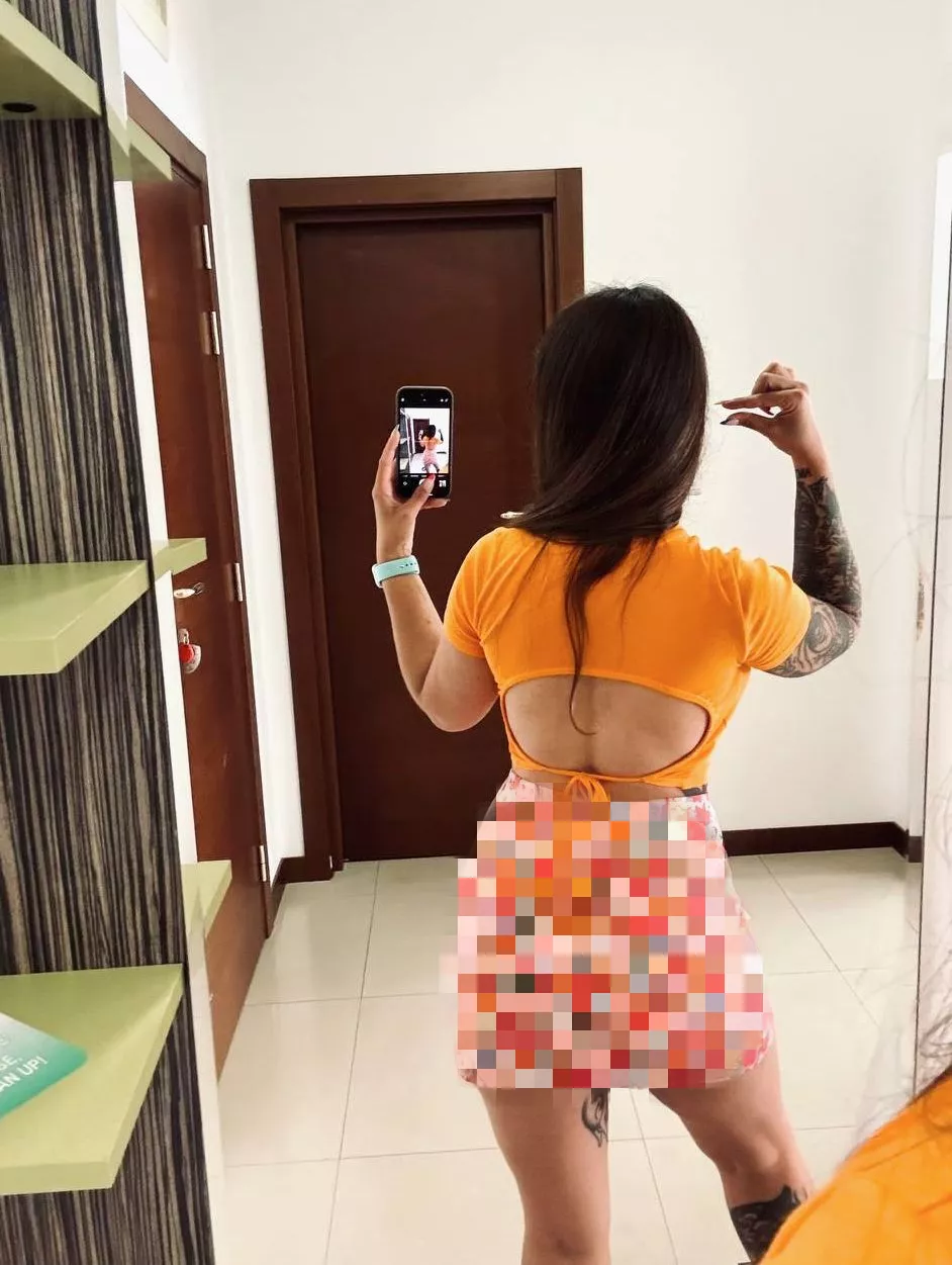 The skirt and pixels are a double defense for the beta loser