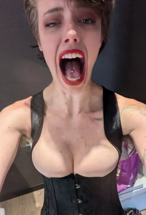 They're making me put my titties away!!?