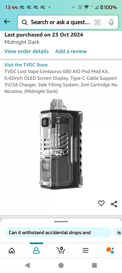 This coming tomorrow, any tips to avoid leaking?