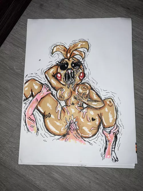 Toy Chica (art by me)