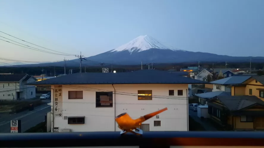 Vauen Fuji meets Mt. Fuji