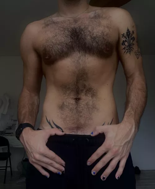 veiny hands pierced nipples 