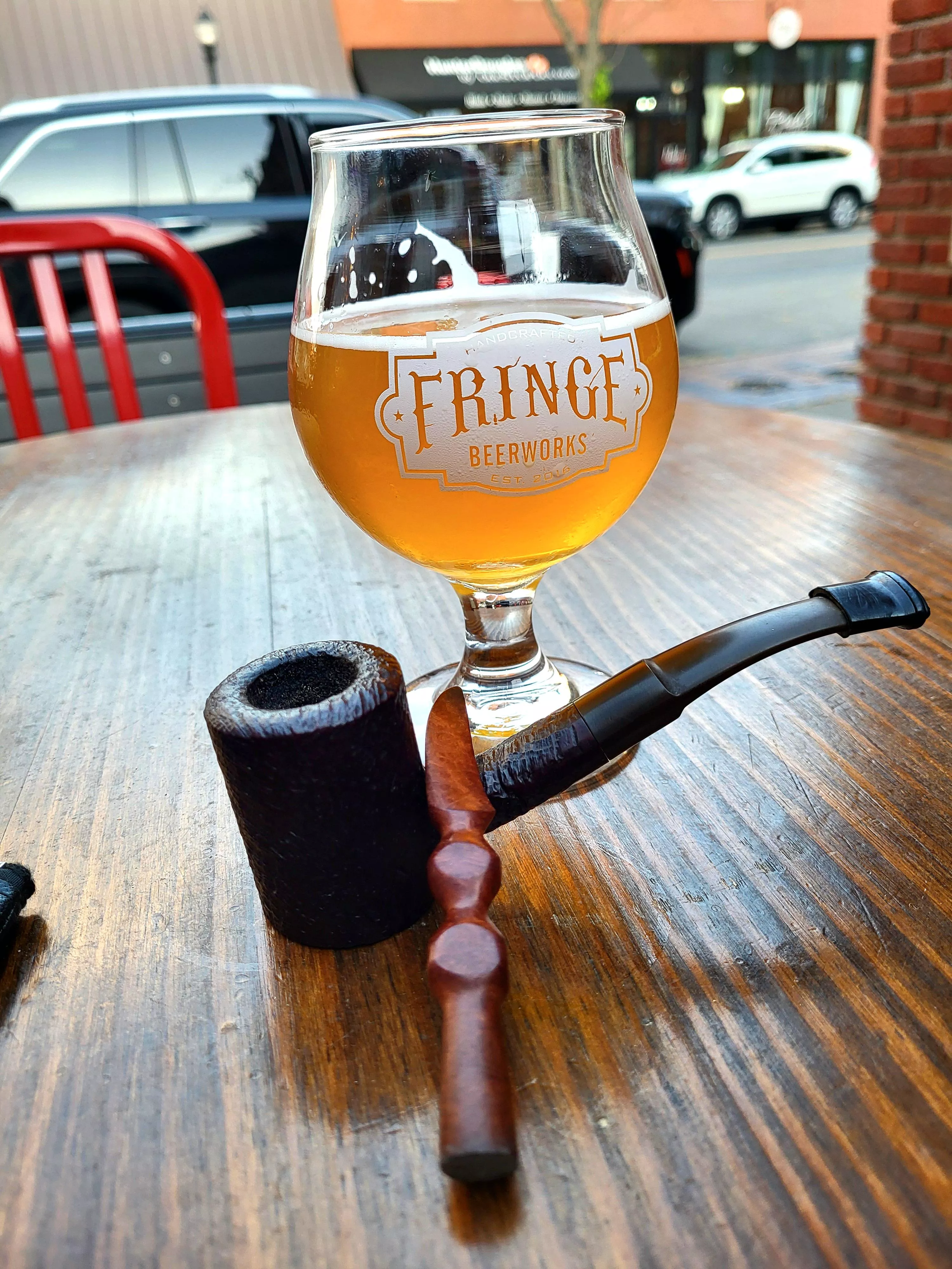 Wally Frank, a beer, and I